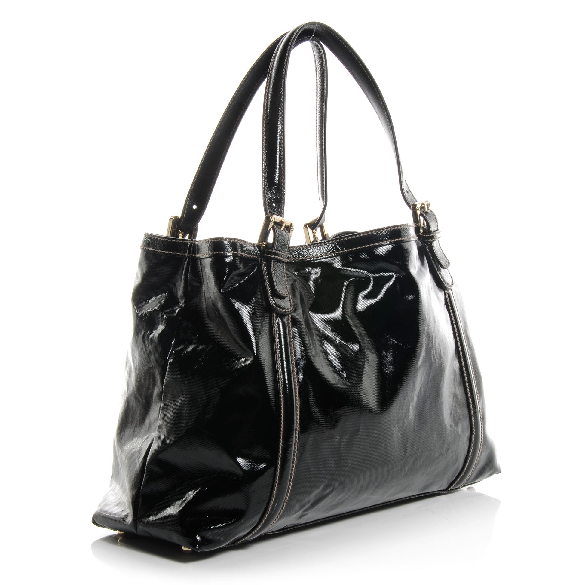 Gucci Dialux Medium Britt Tote Black 3 of 8