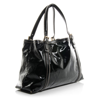 Gucci Dialux Medium Britt Tote Black 3 of 8