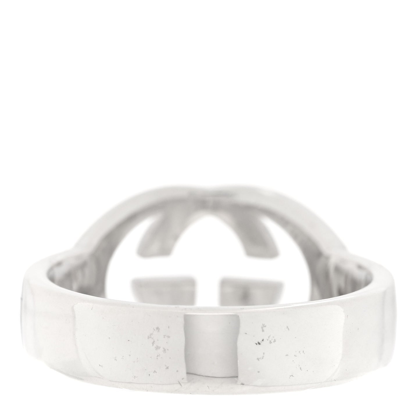 Sterling Silver Interlocking G Ring 54 7