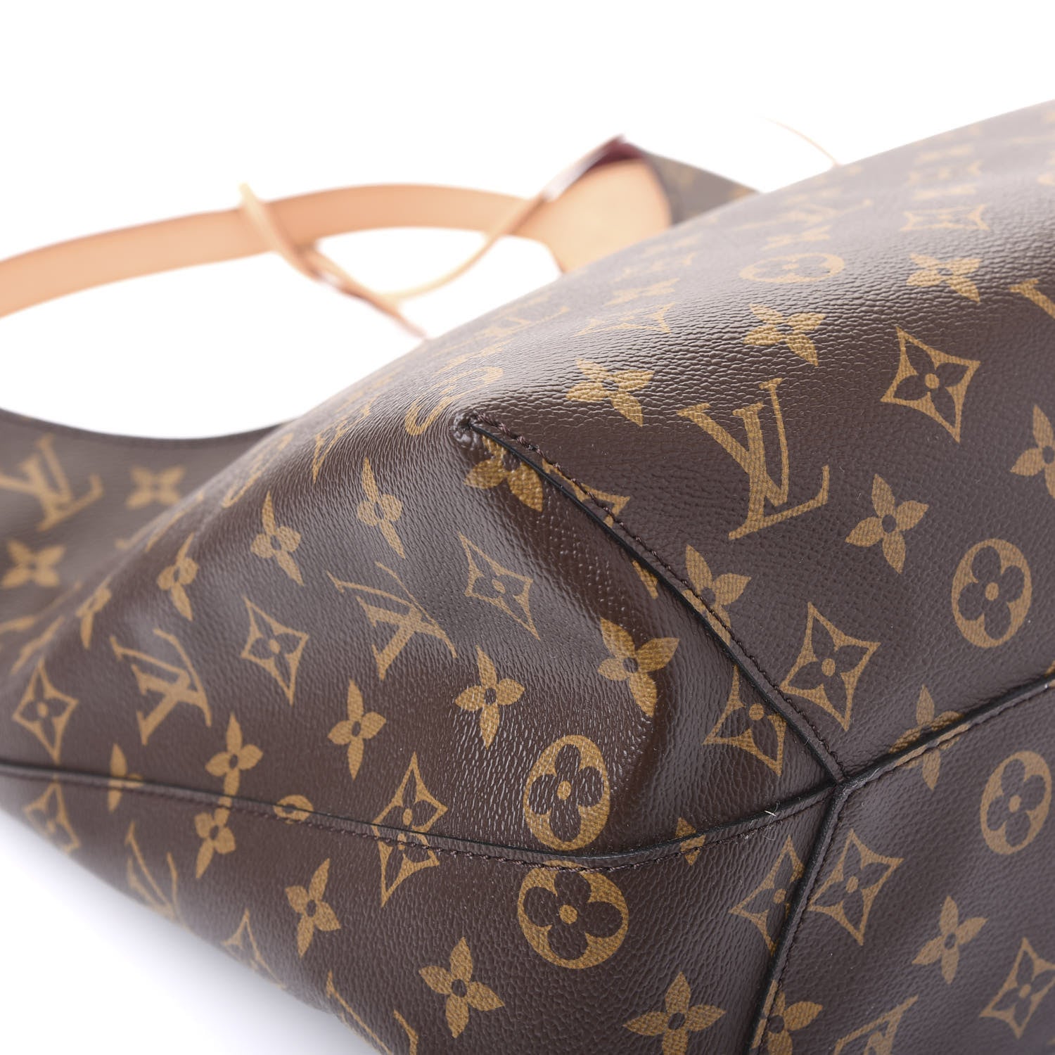 Louis Vuitton Monogram Flower Hobo Beige 7 of 11