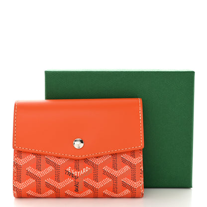 Goyard Goyardine Saint-Gabriel Compact Wallet Orange 8 of 8