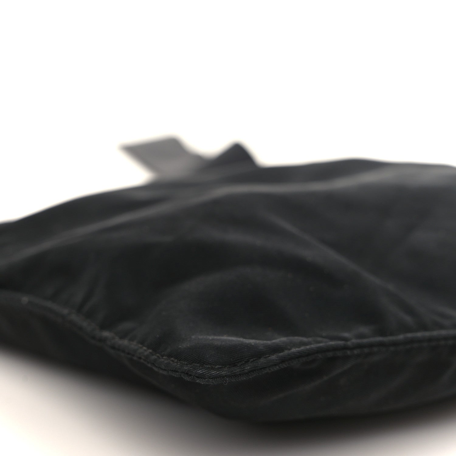 Prada Nylon Vela Flat Messenger Bag Black 8 of 11