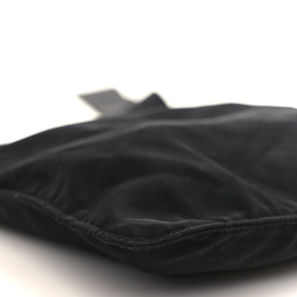 Prada Nylon Vela Flat Messenger Bag Black 8 of 11