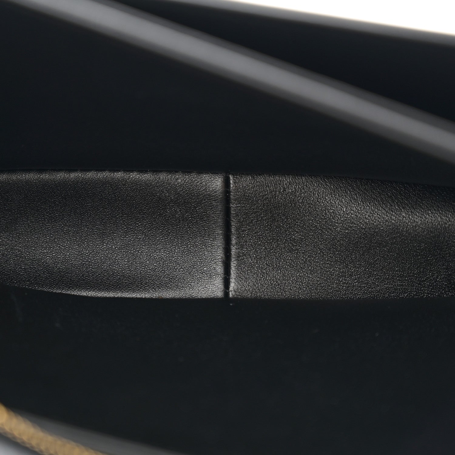 Celine Shiny Calfskin Medium Triomphe Black 5 of 11
