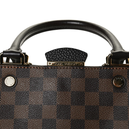 Louis Vuitton Damier Ebene Cuir Taurillon Brittany Black 5 of 11