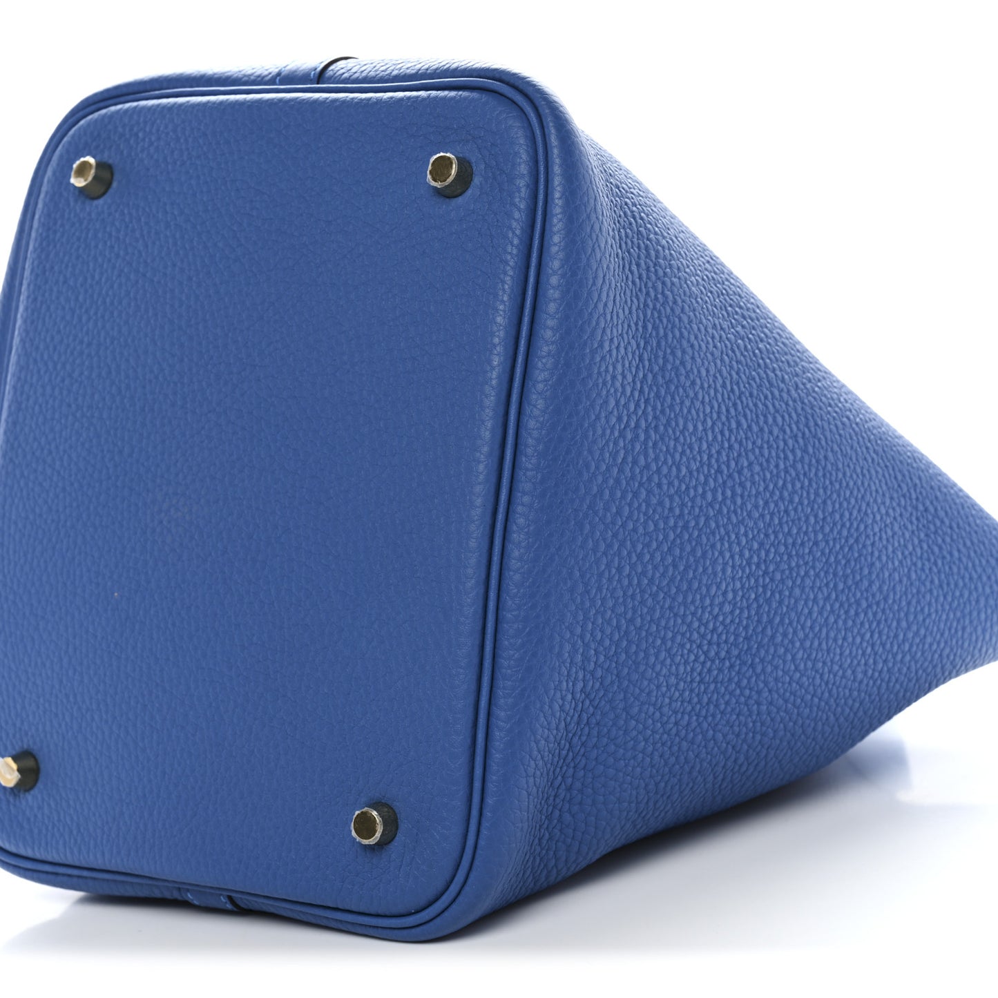 Taurillon Clemence Picotin Lock 22 MM Bleu Frida