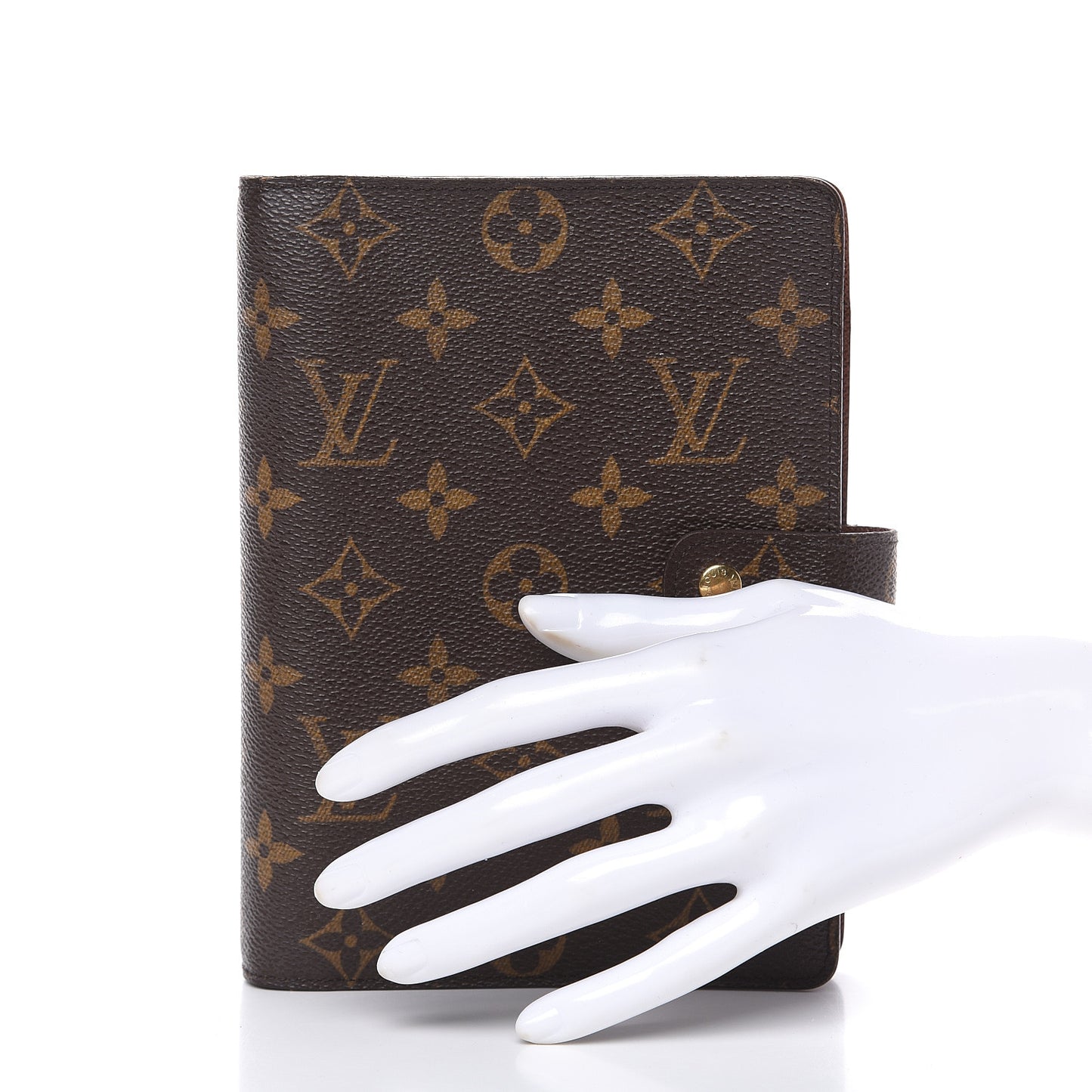 Monogram Medium Ring Agenda Cover