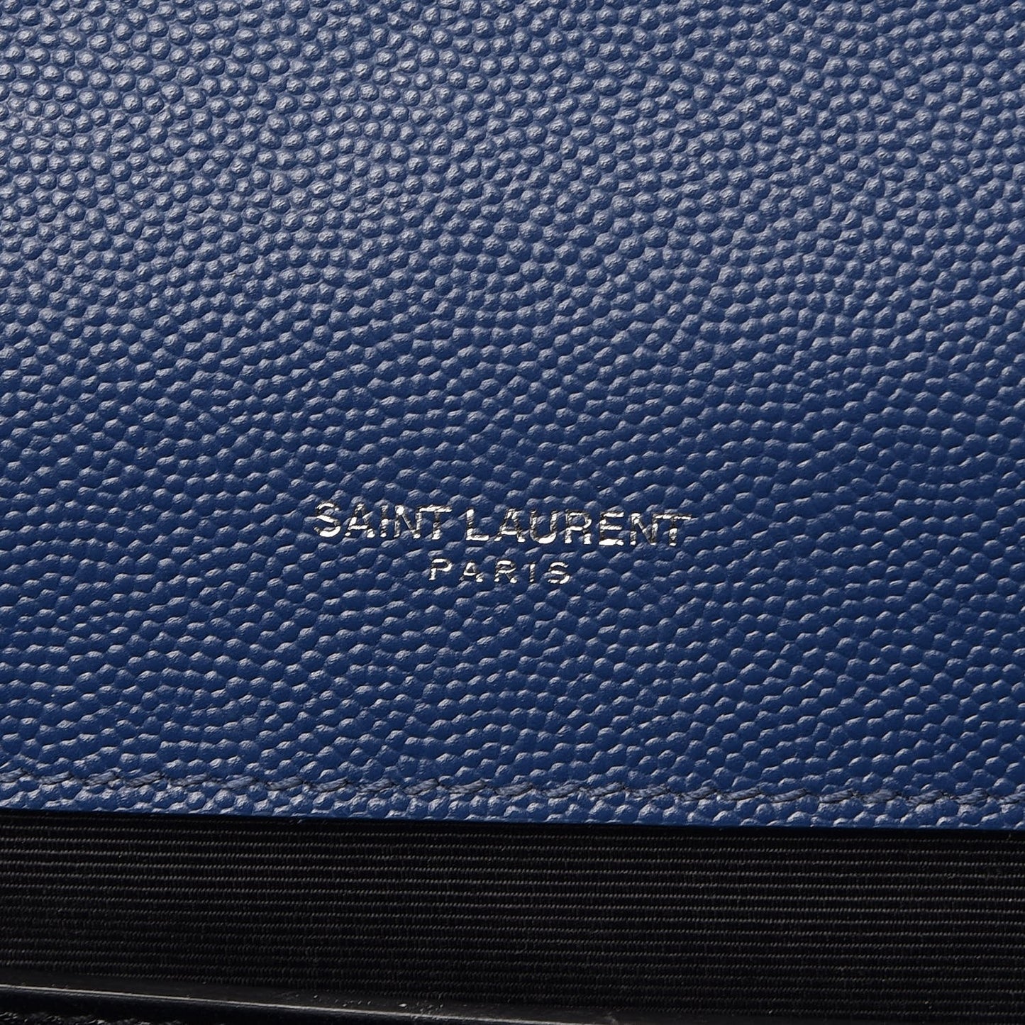 Grain De Poudre Textured Mixed Matelasse Triquilt Medium Monogram Satchel Denim