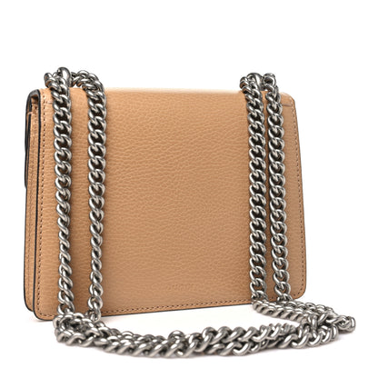Gucci Dollar Calfskin Crystal Mini Dionysus Shoulder Bag Natural Tan Black Diamond 2 of 9