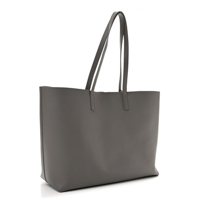 Saint Laurent Calfskin Large Shopping Tote Granite 4 of 13