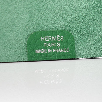 Hermes Taurillon Clemence Ulysse Mini Notebook Bambou 5 of 8