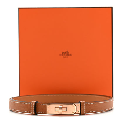 Hermes Epsom Kelly Belt Gold 4 of 4