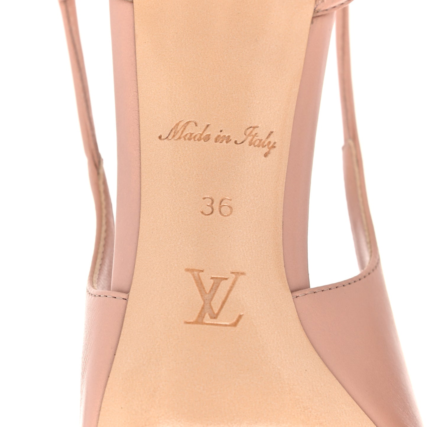 Calfskin Urban Twist Slingback Pumps 36 Pink Silver