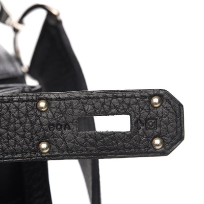 Hermes Taurillon Clemence Jypsiere 34 Black 7 of 8