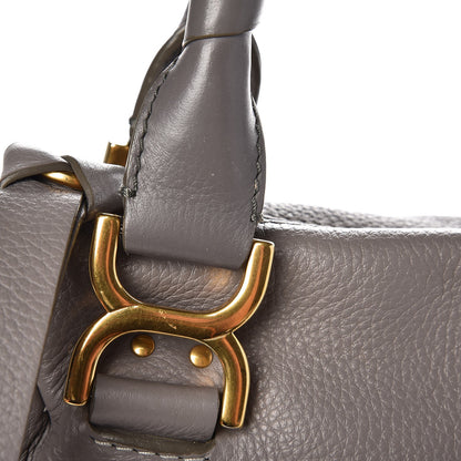 Chloe Calfskin Medium Marcie Satchel Cashmere Grey 13 of 13