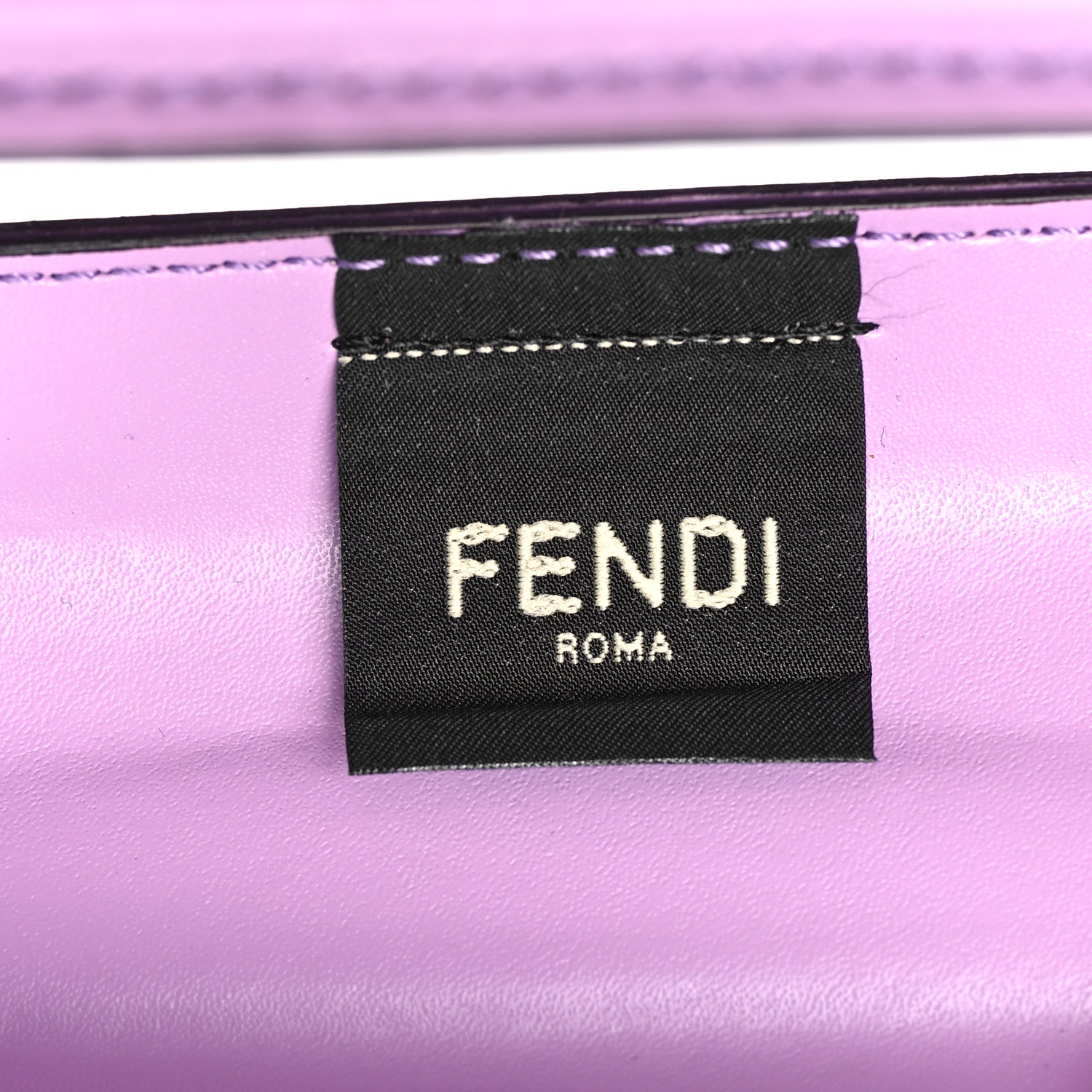 Fendi Recycled Plastic Vitello Liberty Matte Medium Fendi Basket Violetta 6 of 9