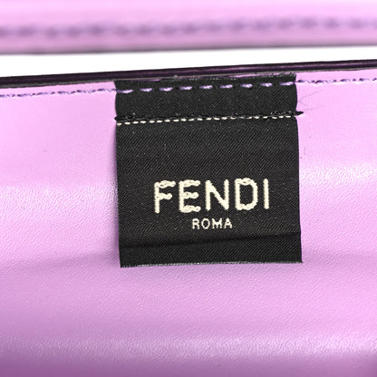 Fendi Recycled Plastic Vitello Liberty Matte Medium Fendi Basket Violetta 6 of 9