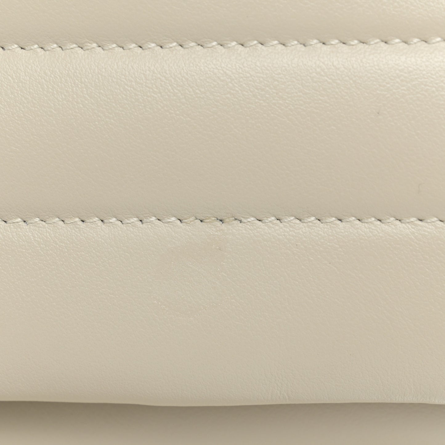 Calfskin Y Quilted Monogram Medium Loulou Chain Satchel Crema Soft