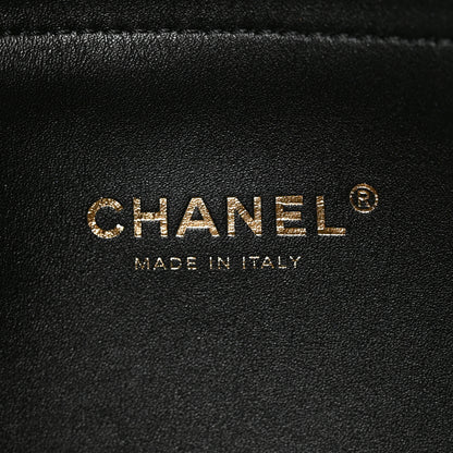 Chanel Denim Calfskin Urban Essentials Large Shopping Bag Blue Black 6 of 10