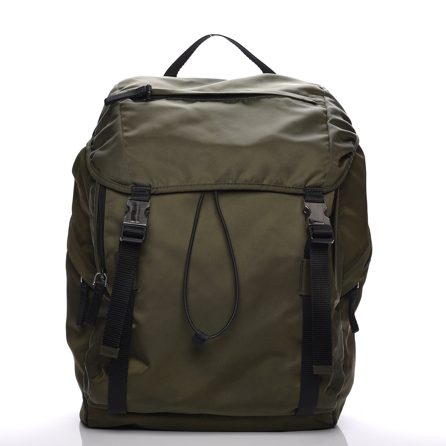 Prada Nylon Double Buckle Backpack 1 of 9