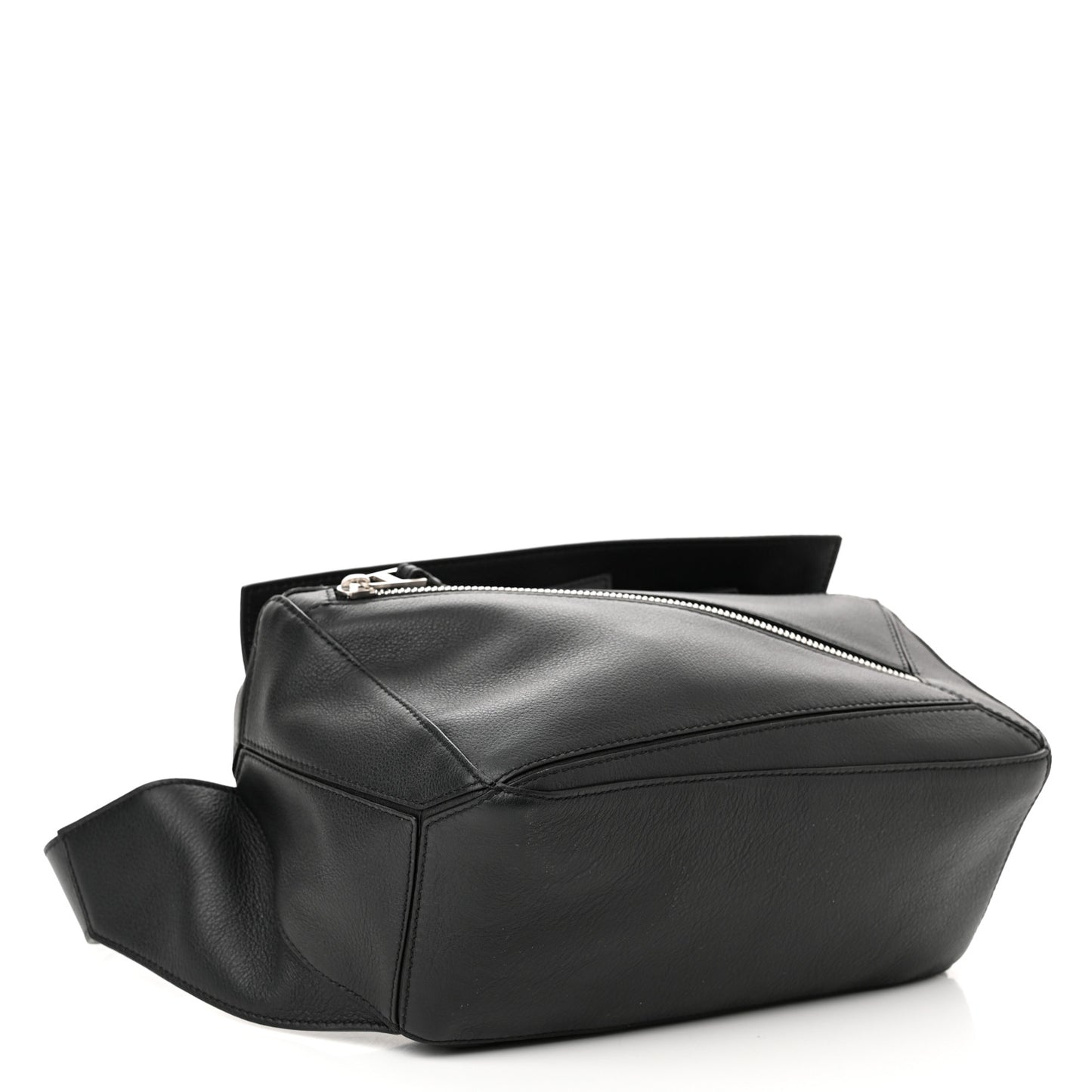 Calfskin Small Puzzle Bumbag Black
