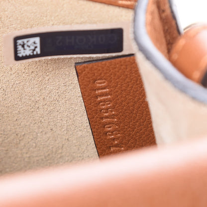 Chloe Calfskin Suede Medium Nile Bracelet Bag Caramel 7 of 7