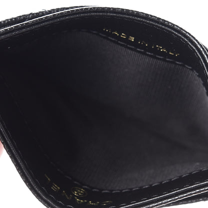 Chanel Caviar Quilted French New Wave Card Holder Black 5 of 9