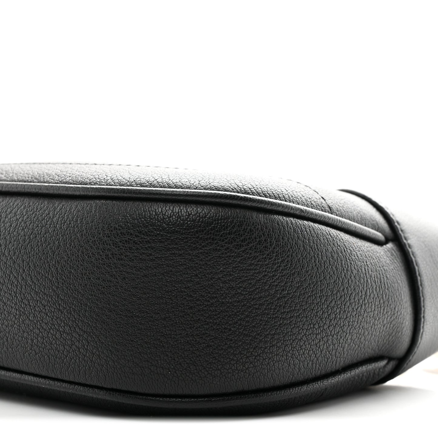 Goatskin Small Aphrodite Shoulder Bag Black