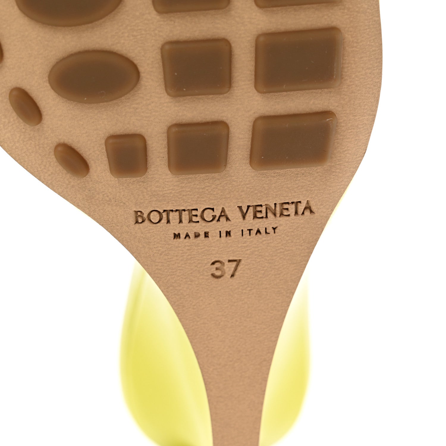 Bottega Veneta Lambskin Stretch Wedge 90mm Sandals 37 Kiwi 6 of 7