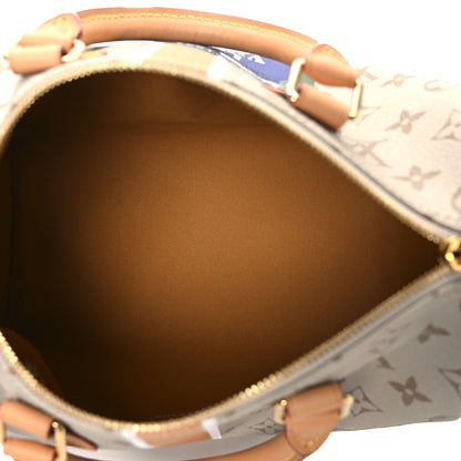 Louis Vuitton Monopaname Speedy Bandouliere 25 Beige Ocher 5 of 9