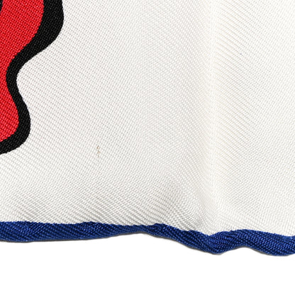 Louis Vuitton Silk World Of Love Butterfly Scarf White 6 of 8