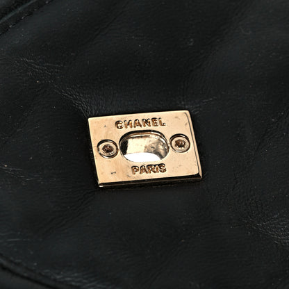 Chanel Lambskin Quilted CC Turnlock Loafers 37 Black 9 of 11