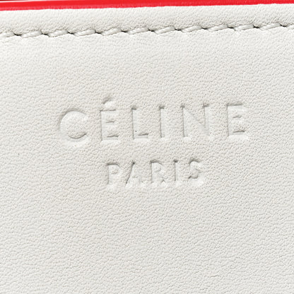 Celine Smooth Calfskin Medium Phantom Luggage White 6 of 10
