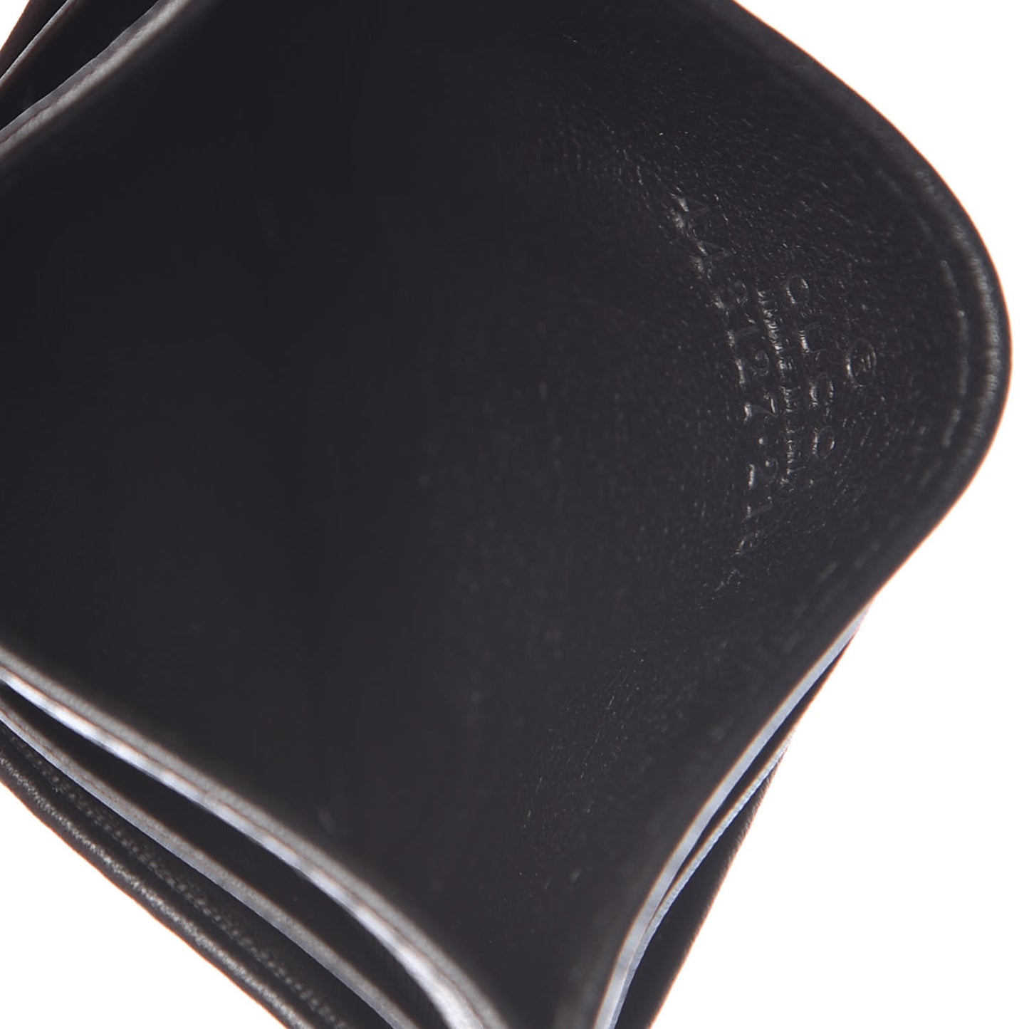 Calfskin Matelasse GG Marmont Card Holder Black