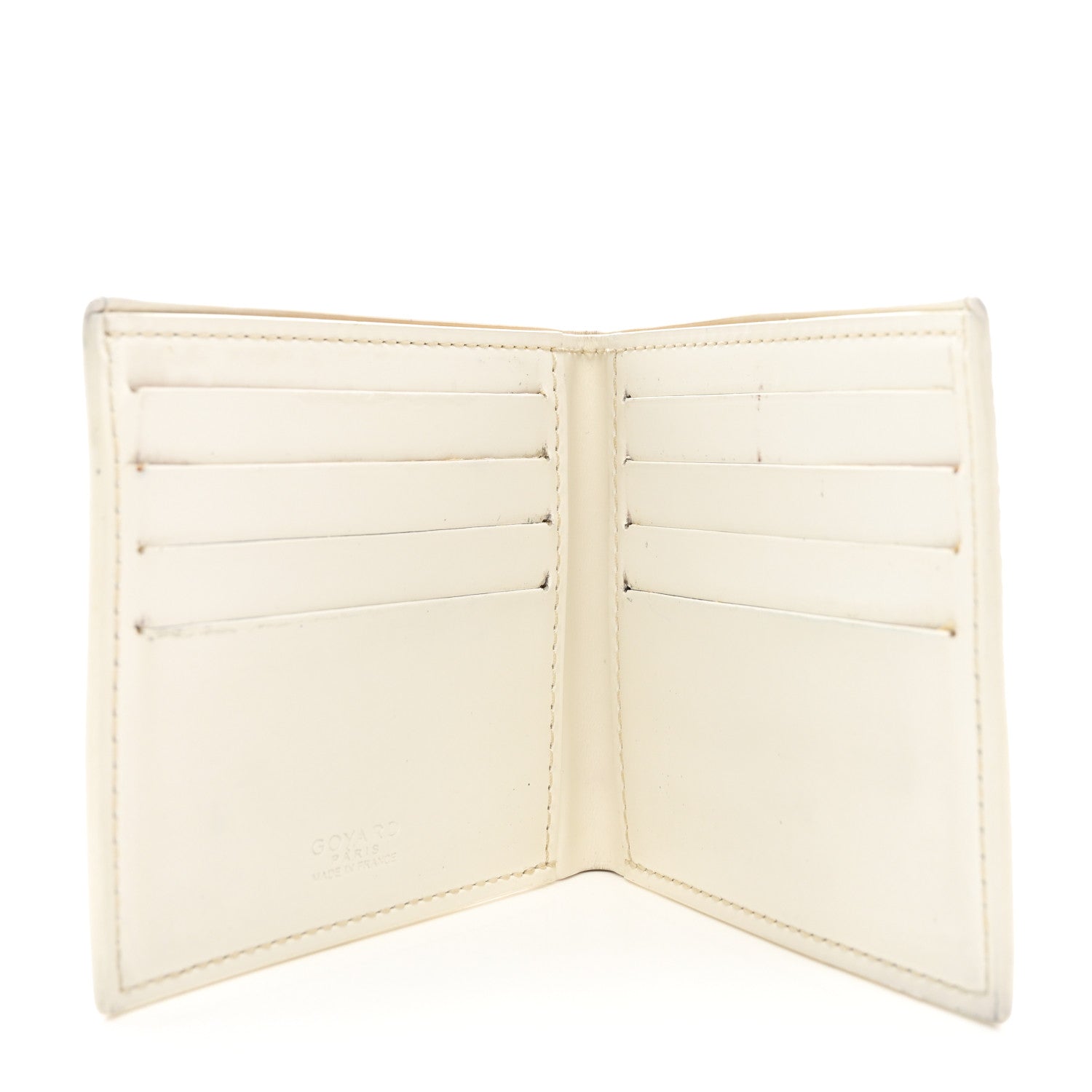 Goyard Goyardine Insert Victoire Card Wallet White 5 of 7