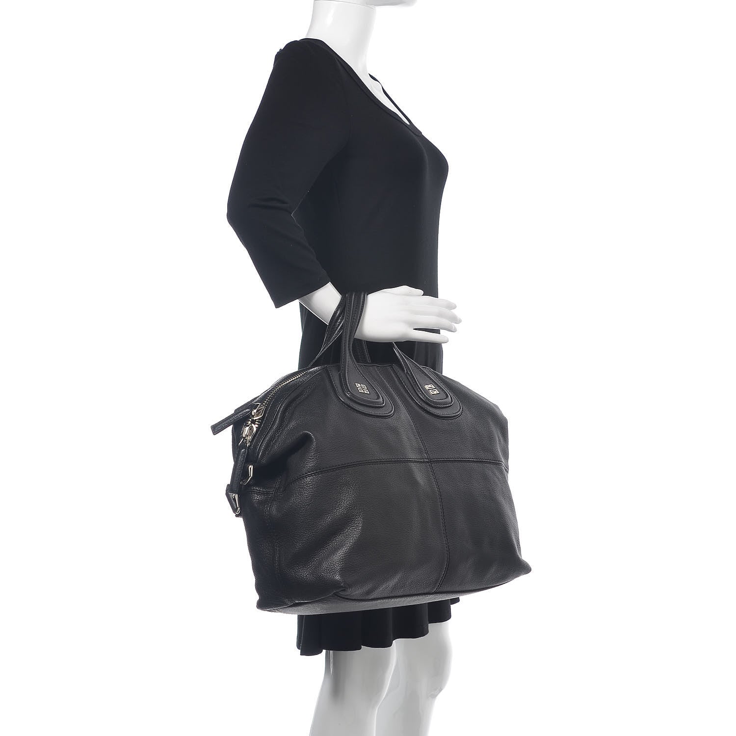 Givenchy Sugar Goatskin Medium Nightingale Black 2 of 12
