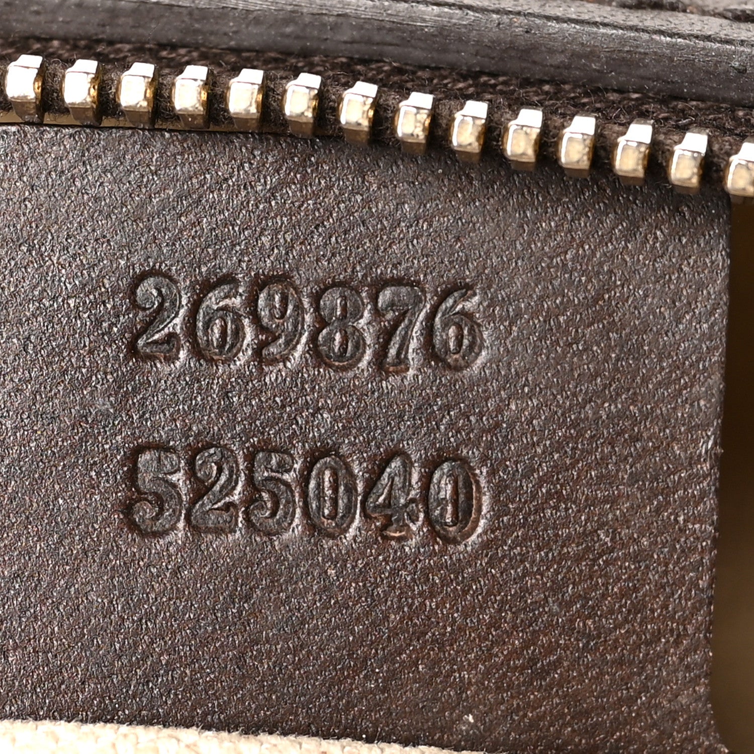 Gucci Monogram Vintage Web Small Boston Dark Brown 6 of 12