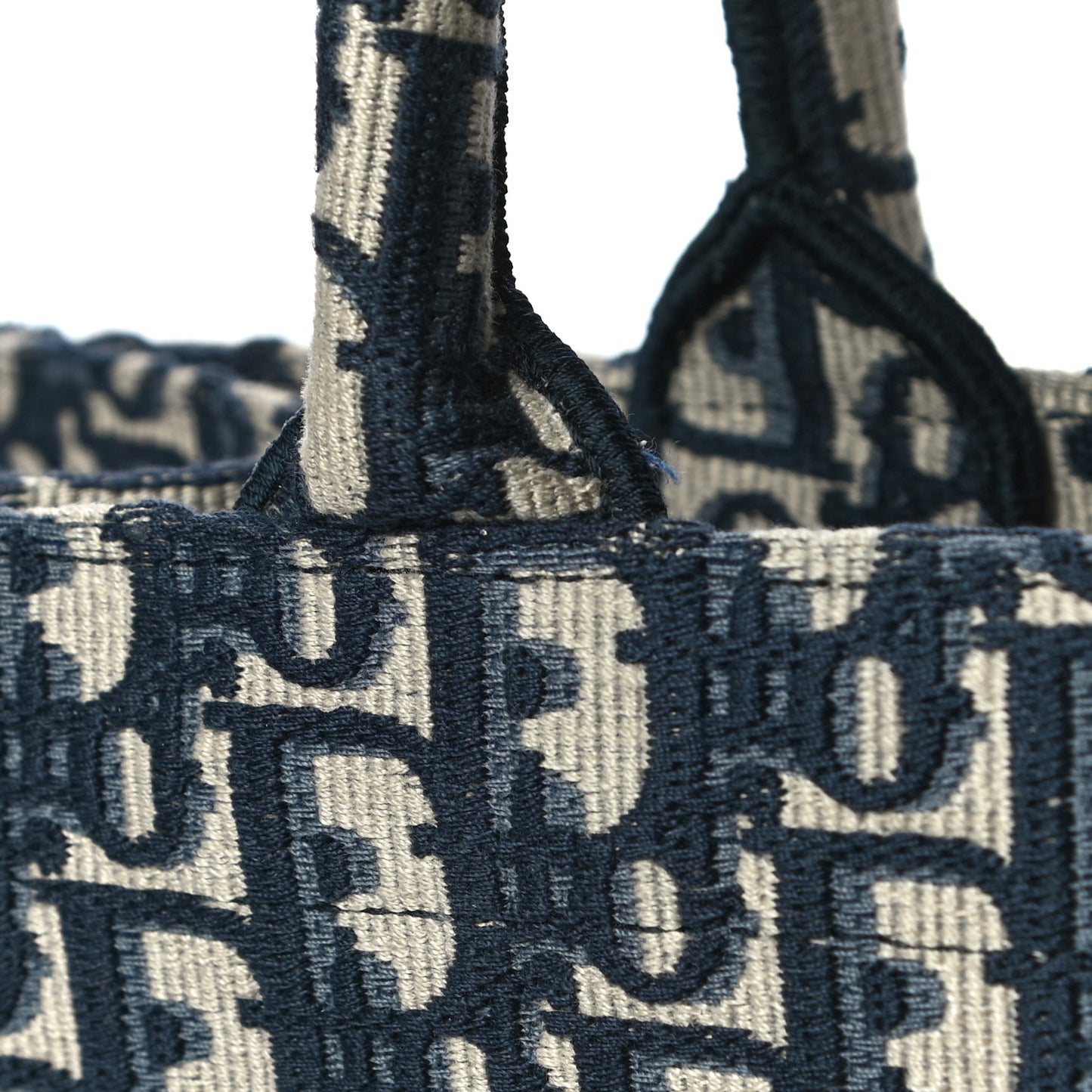 Oblique Medium Book Tote Blue Multicolor