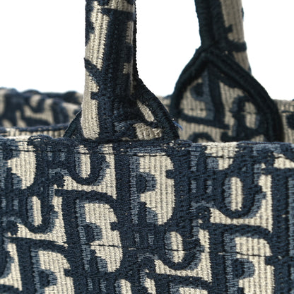 Christian Dior Oblique Medium Book Tote Blue Multicolor 11 of 11