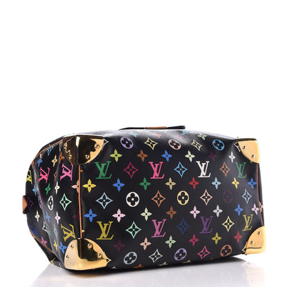 Louis Vuitton Monogram Multicolor Speedy 30 Black 4 of 9