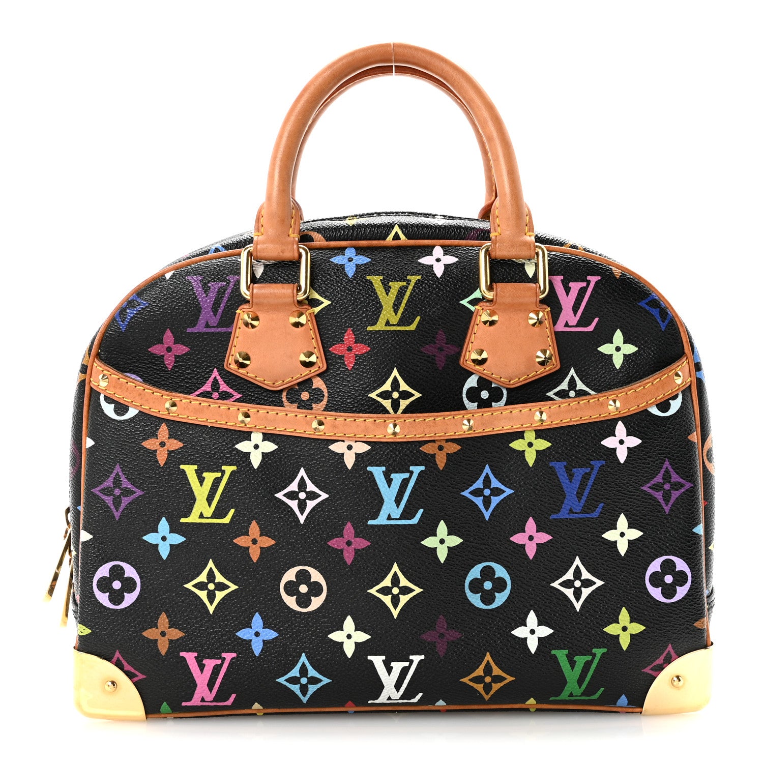 Louis Vuitton Monogram Multicolor Trouville Black 1 of 9