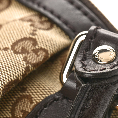 Gucci Monogram Medium Sukey Boston Bag Dark Brown 10 of 10