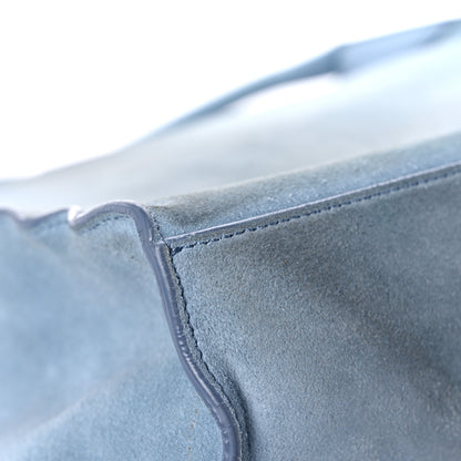 Celine Suede Supple Grained Calfskin Medium Big Bag Slate Blue 8 of 22