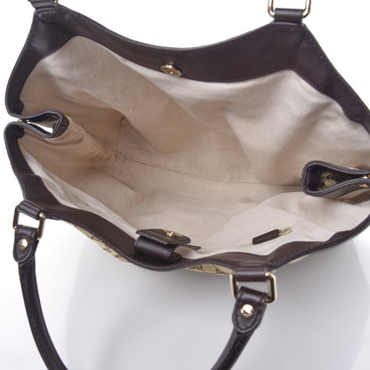 Gucci Monogram Large Sukey Tote Dark Brown 5 of 7