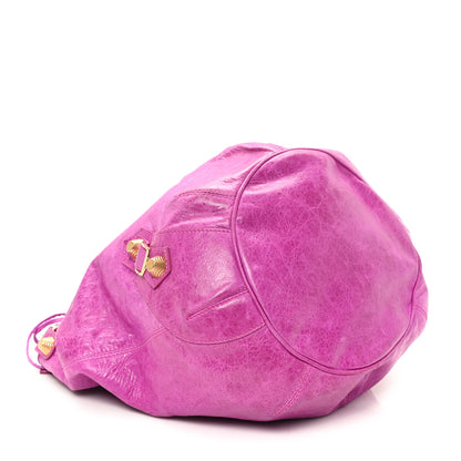 Balenciaga Agneau Giant 21 Gold Hardware Pompon Magenta 4 of 12