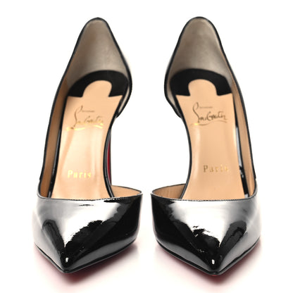 Christian Louboutin Patent Iriza 100 Pumps 39 Black 2 of 7