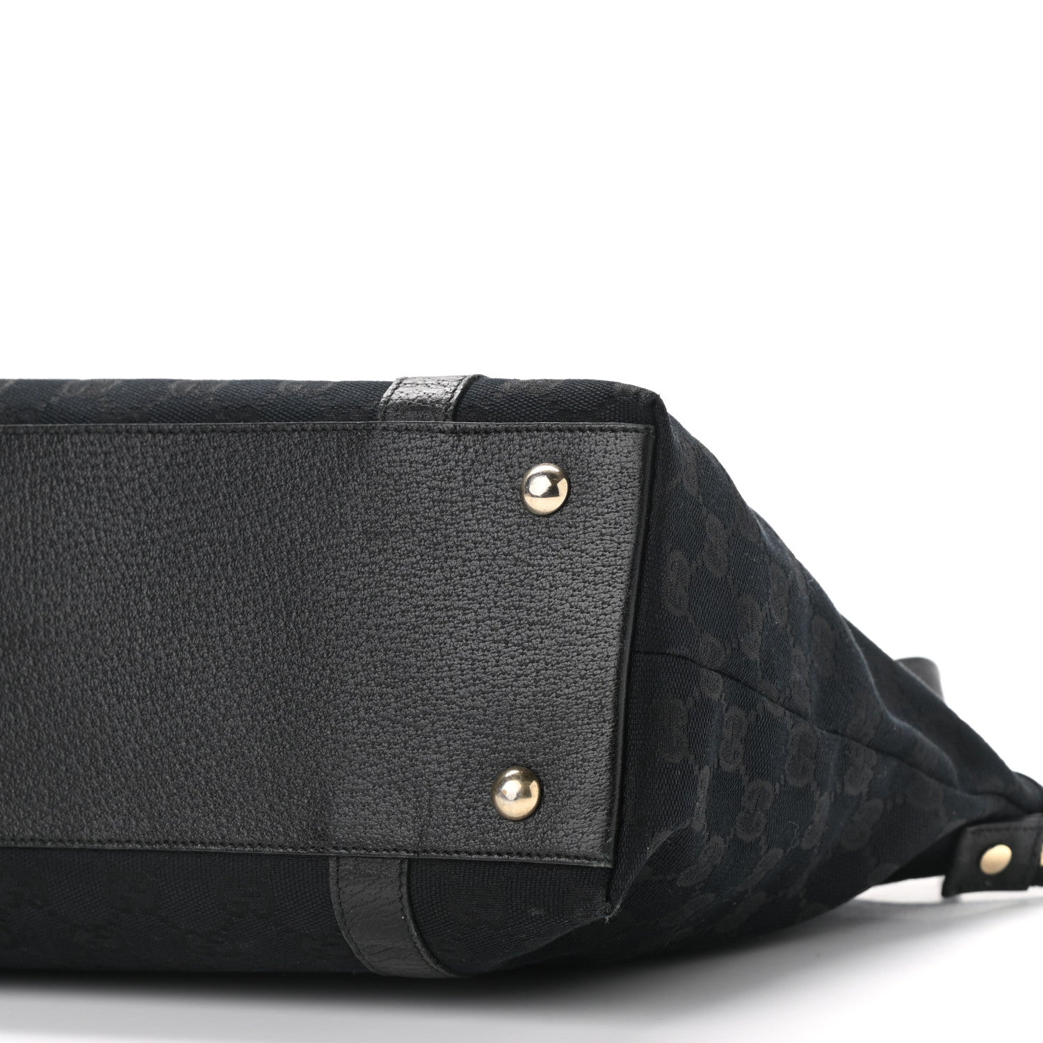 Gucci Monogram Abbey Medium Tote Black 9 of 10