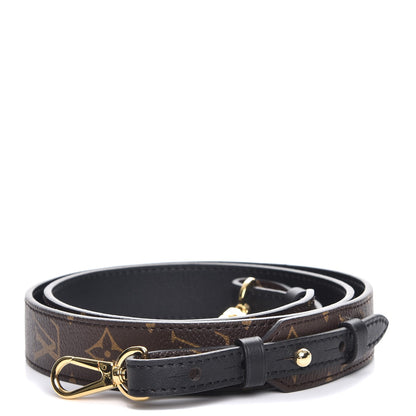 Louis Vuitton Monogram Bandouliere Shoulder Strap XL Black 1 of 6