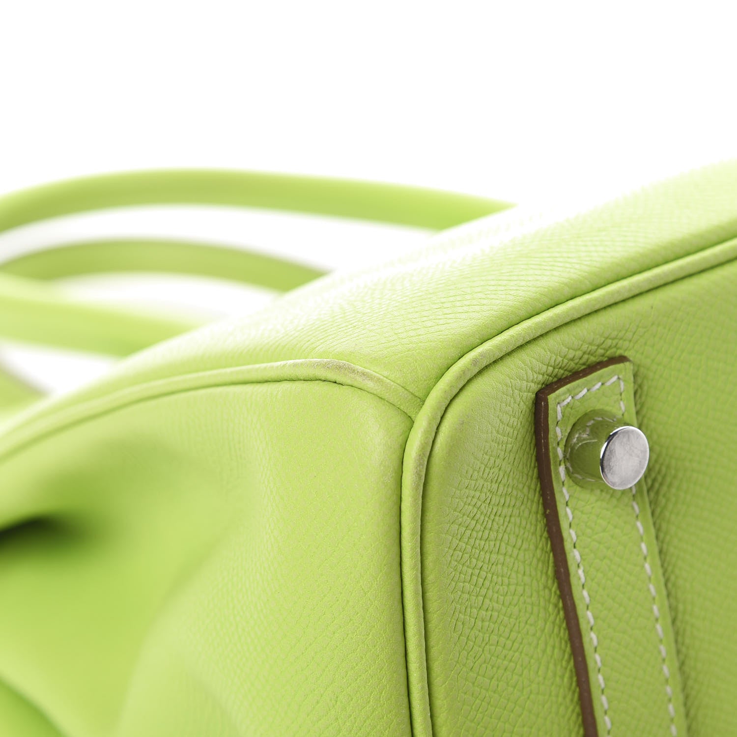 Hermes Epsom Candy Birkin 30 Kiwi Lichen 38 of 38