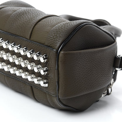 Alexander Wang Pebbled Calfskin Mini Rockie Matte Khaki Green Rhodium Hardware 7 of 9